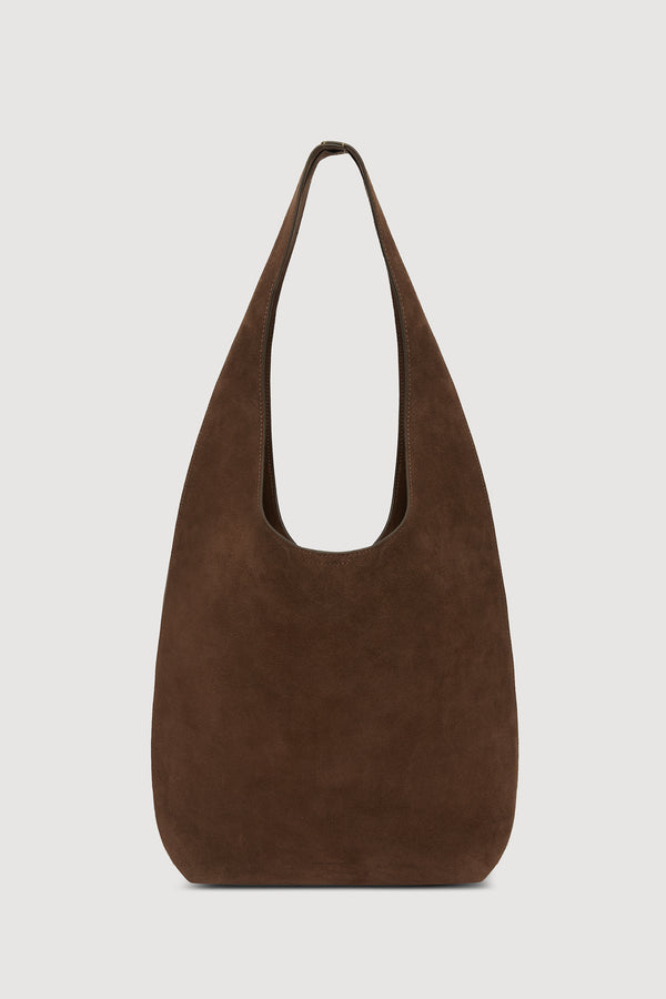 Suede Hobo Bag
