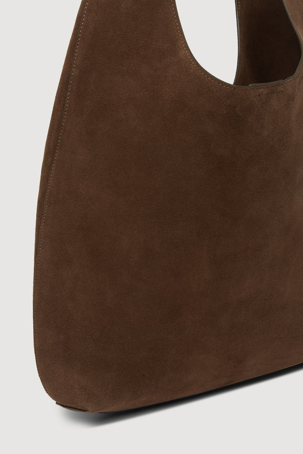 Suede Hobo Bag