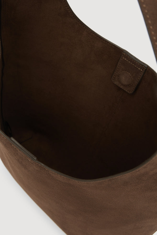 Suede Hobo Bag