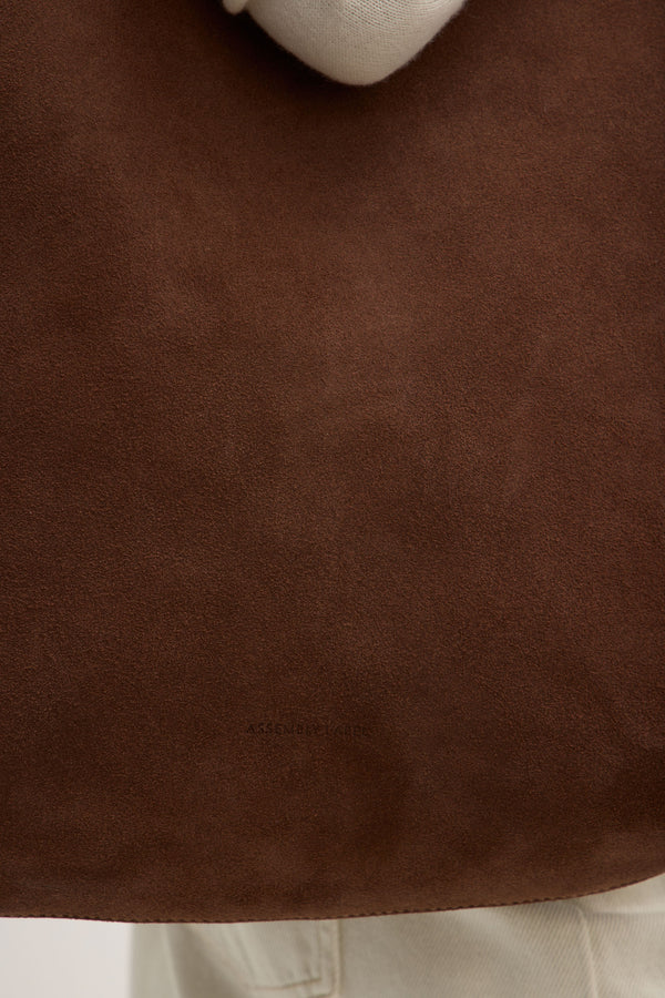 Suede Hobo Bag