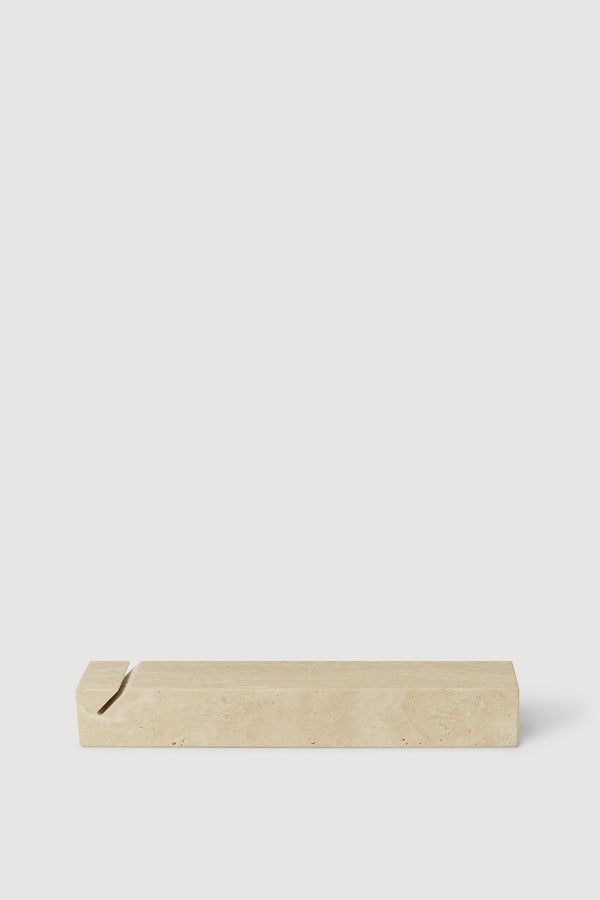 Travertine Incense Holder