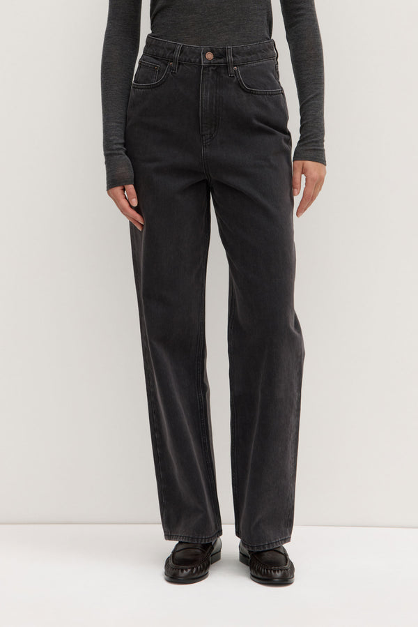 High Waist Straight Jean