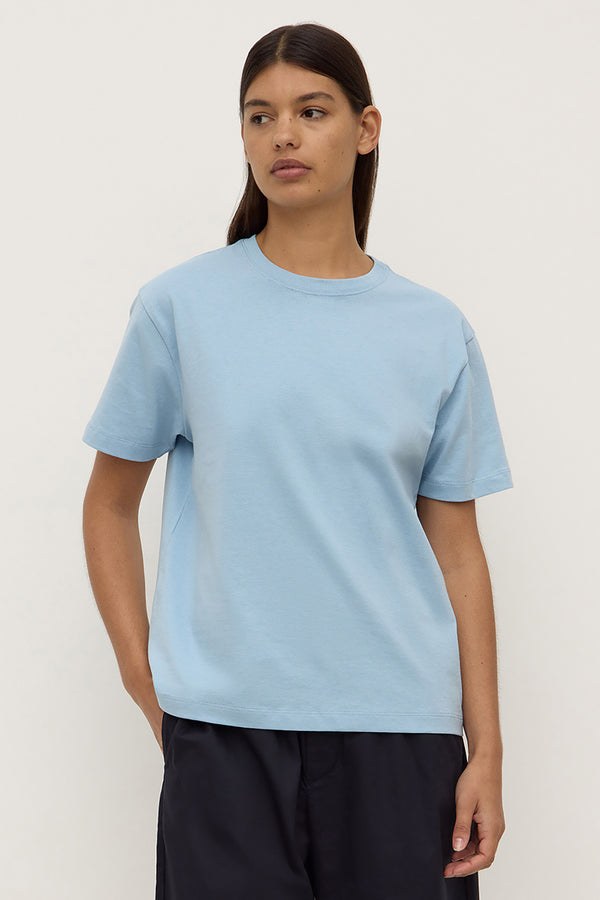Womens Organic Base Tee Salt-2