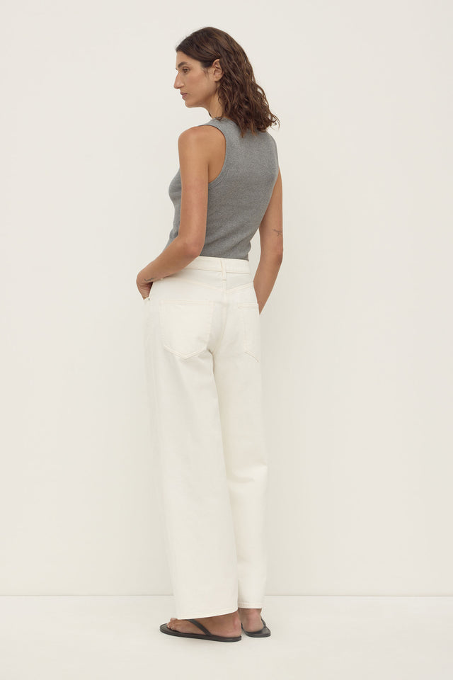 Womens Boyfriend Jean Vintage White | Assembly Label – Assembly Label ...