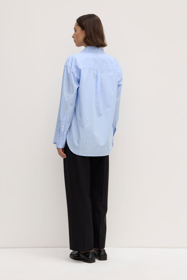 Womens Otis Poplin Stripe Shirt