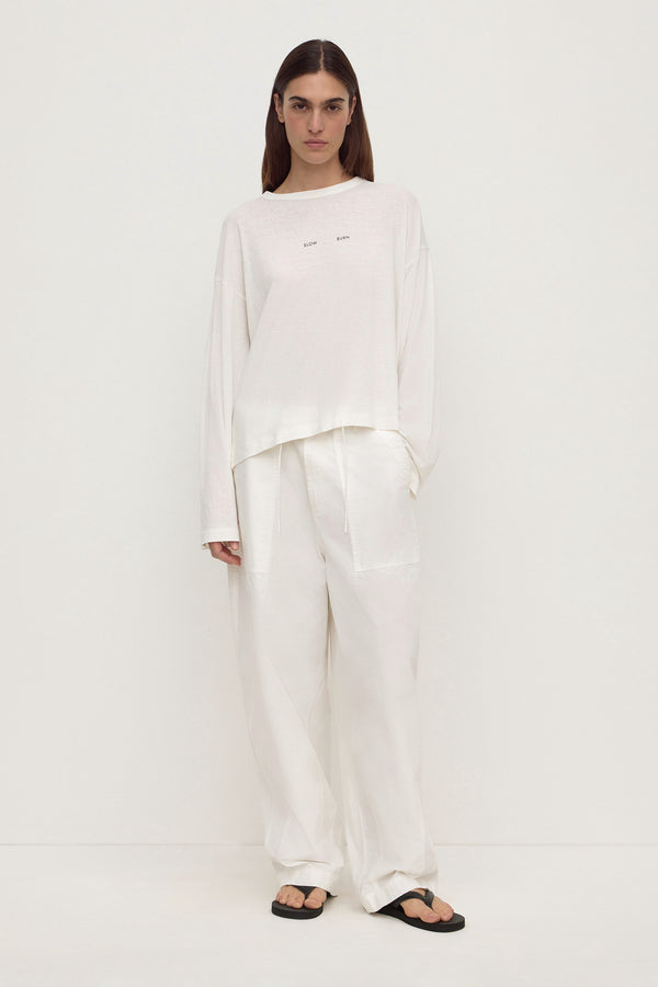 Womens Slow Burn Wide Sleeve Tee