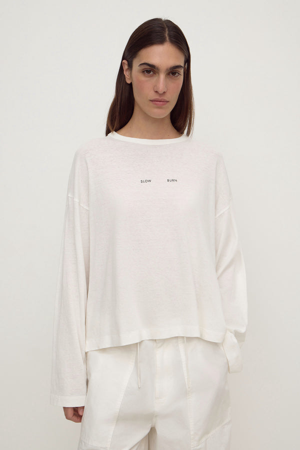 Womens Slow Burn Wide Sleeve Tee