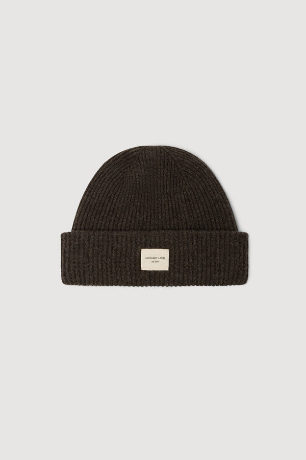 Wool Rib Beanie