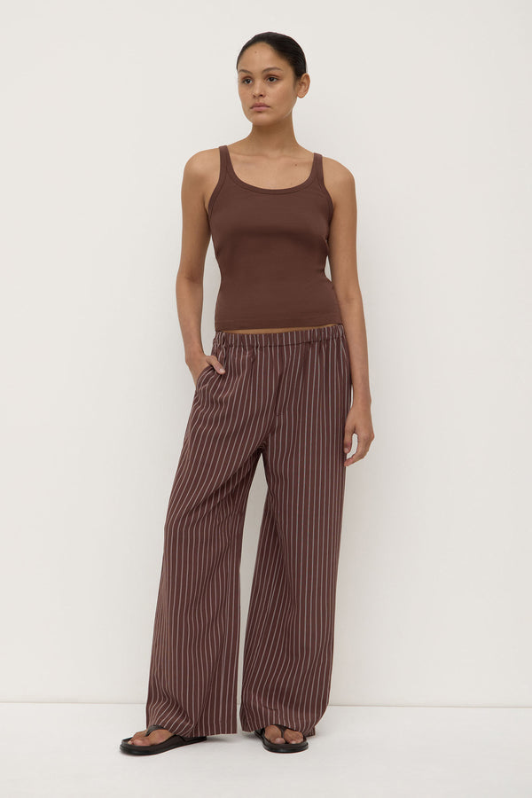 Zayla_Silk_Stripe_Pant_Cream_Espresso_1119